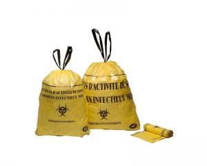 SAC DECHET MEDICAUX JAUNE