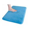 TAPIS MEMOIRE DE FORME BLEU