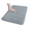 TAPIS MEMOIRE DE FORME GRIS