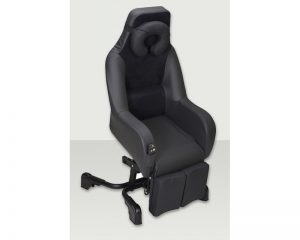 Fauteuil coquille Starlev black édition