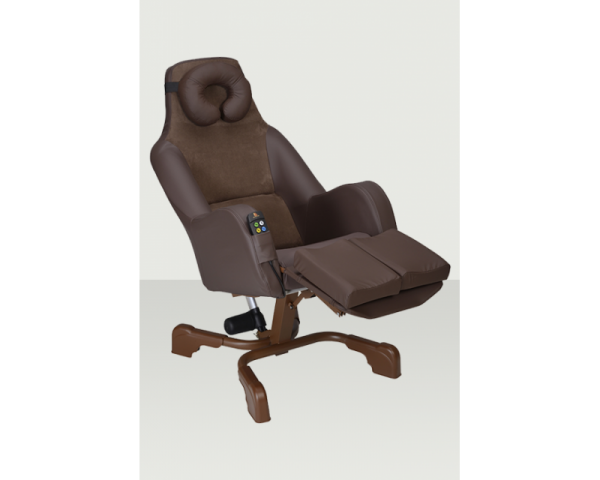 Fauteuil coquille Premium choco