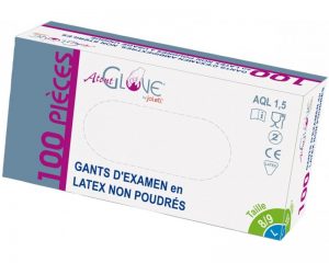 GANT LATEX NON POUDRE