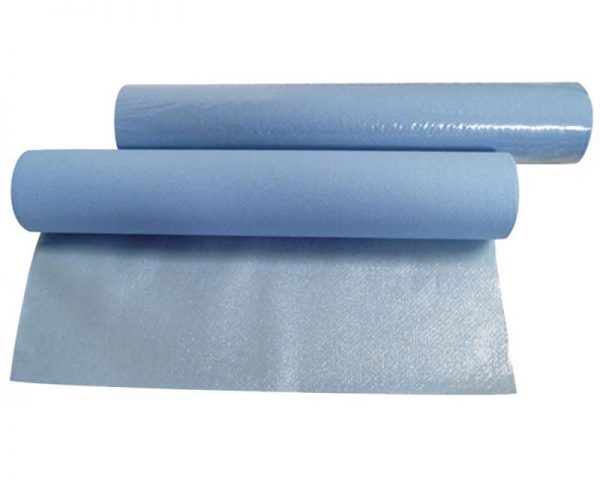 DRAP D'EXAMEN PLASTIFIE BLEU