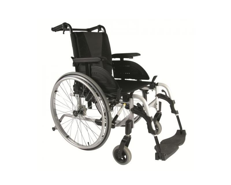 Fauteuil roulant Invacare Action 4 NG Dual HR Dossier Fixe :  personnalisation