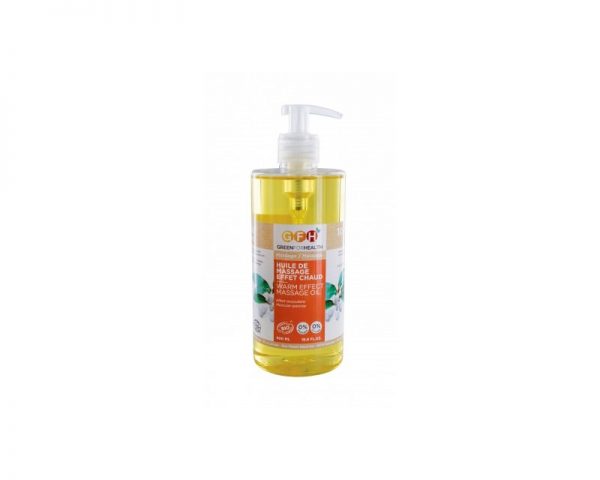 HUILE DE MASSAGE CHAUFFANTE BIO GFH