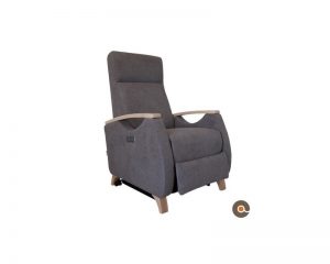 Fauteuil releveur MATEO tissus café