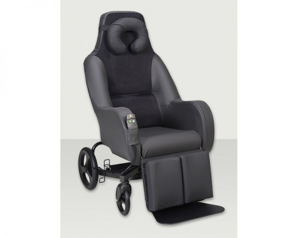 Fauteuil coquille électrique Elysée Black