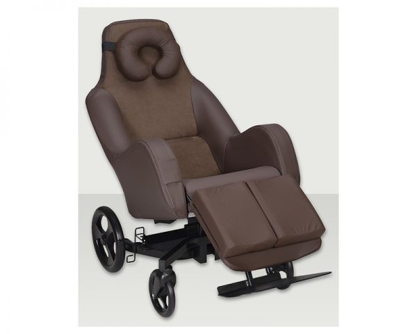 Fauteuil coquille manuel Elysée Choco