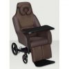 Fauteuil coquille manuel Elysée Choco