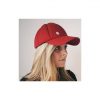 RIBCAP BASEBALL CAP Rouge