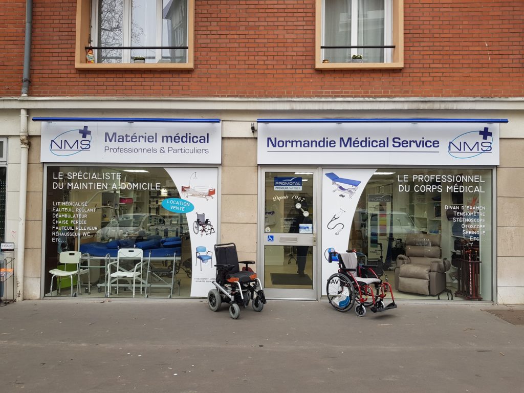 Magasin de matériel médical à Rouen